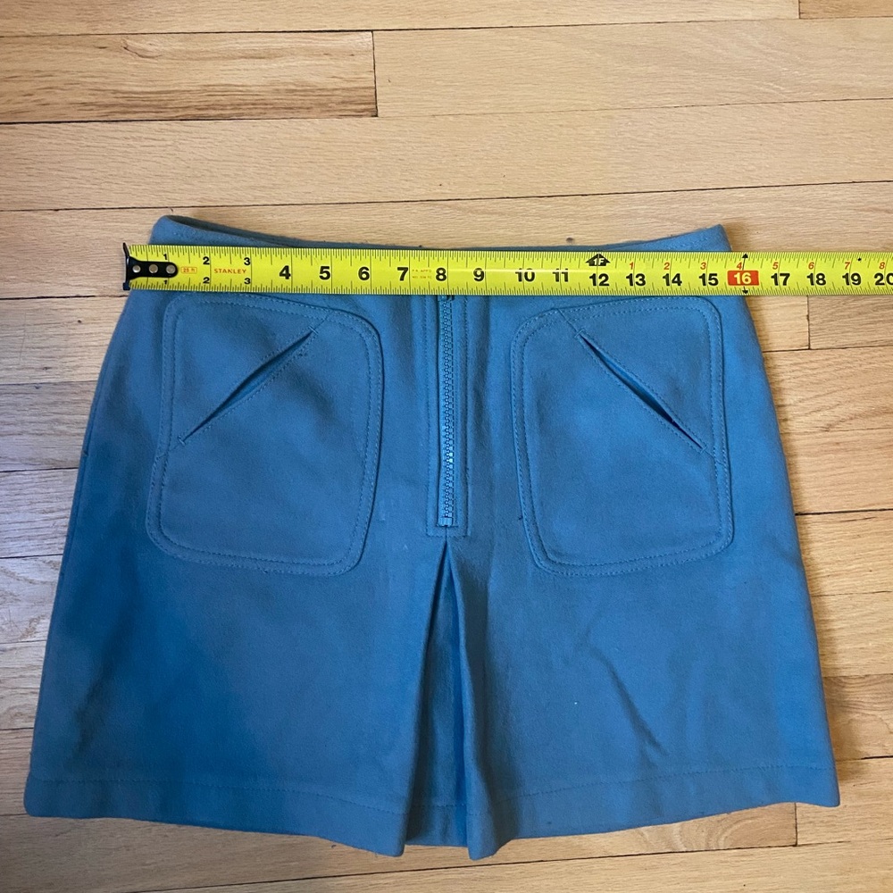 Vintage Y2K blue a line skirt